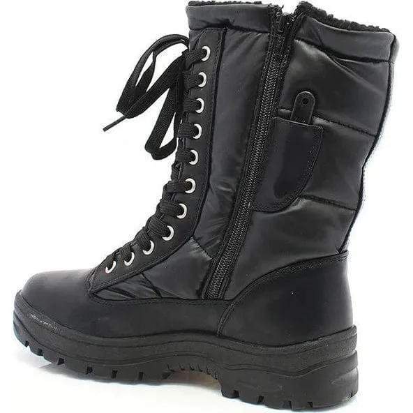 Navatex Women's Yamaska Wasterproof Boots- Black
